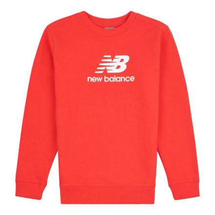 French Terry Stacked Logo Crew