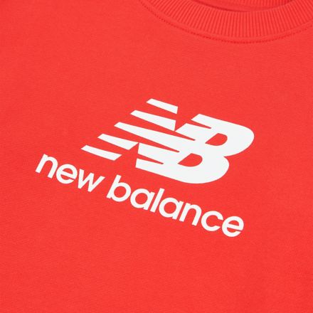 French Terry Stacked Logo Crew