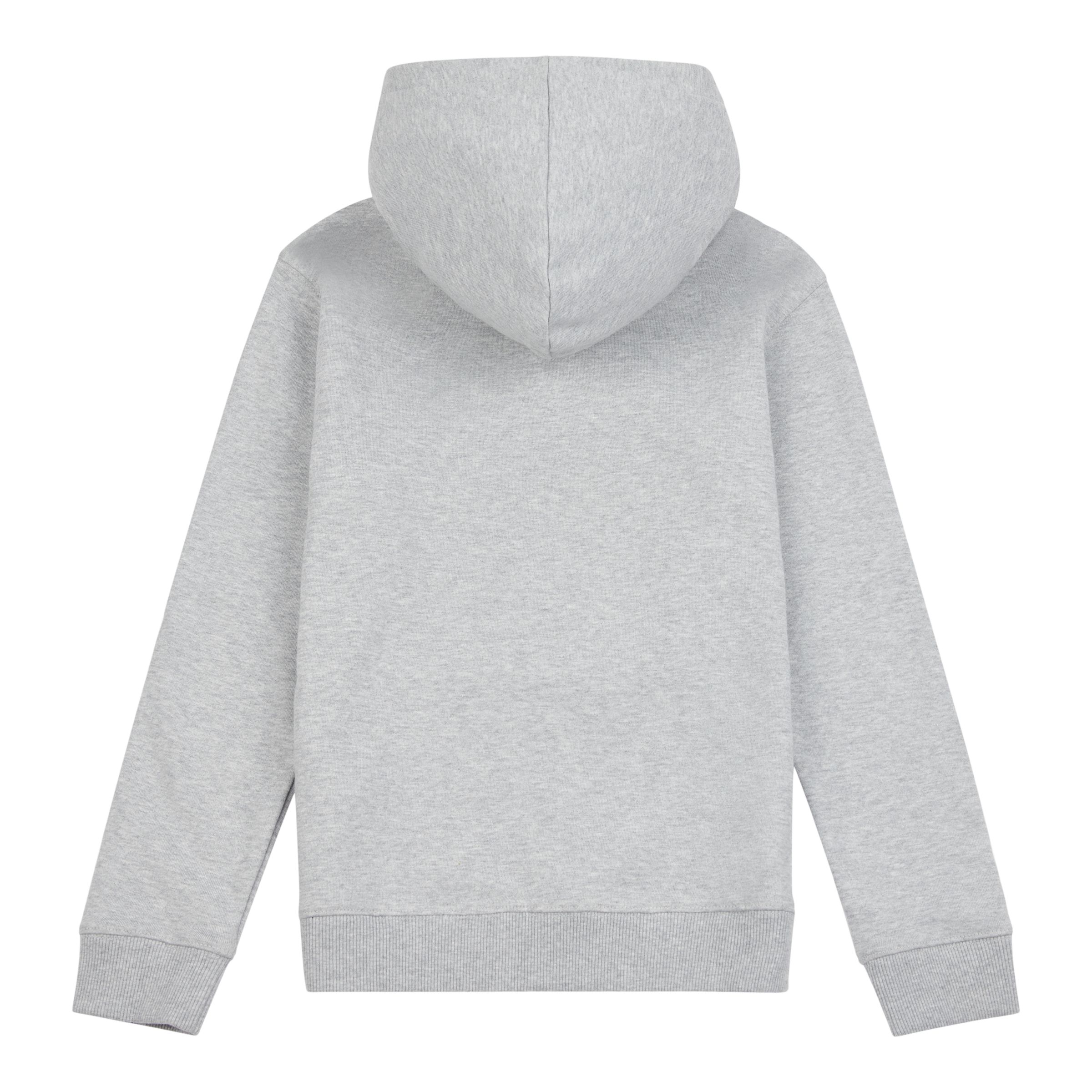 Chandail &agrave; capuchon avec logo superpos&eacute; en tissu &eacute;ponge