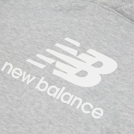 French Terry Stacked Logo Hoodie