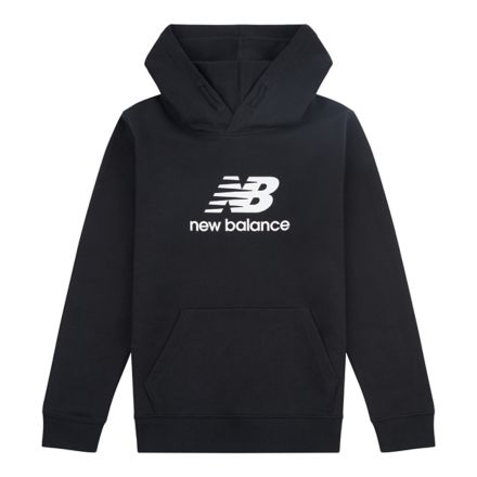 French Terry Stacked Logo Hoodie