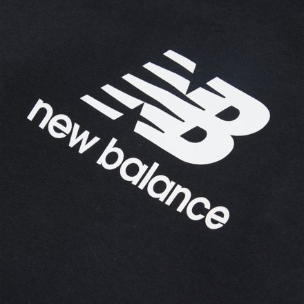 French Terry Stacked Logo Hoodie