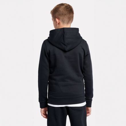 French Terry Stacked Logo Hoodie