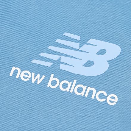 French Terry Stacked Logo Hoodie