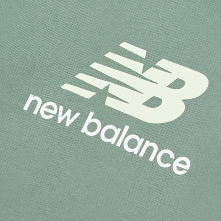 French Terry Stacked Logo Hoodie