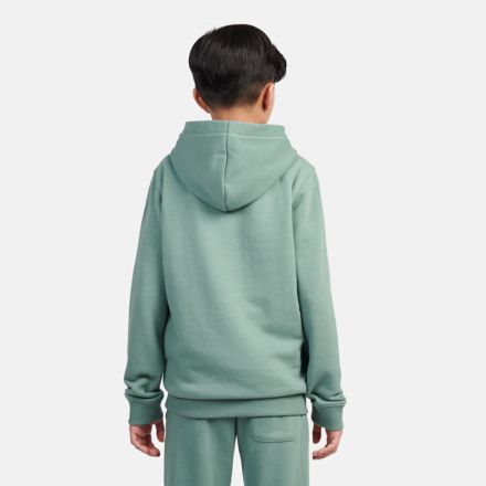 French Terry Stacked Logo Hoodie