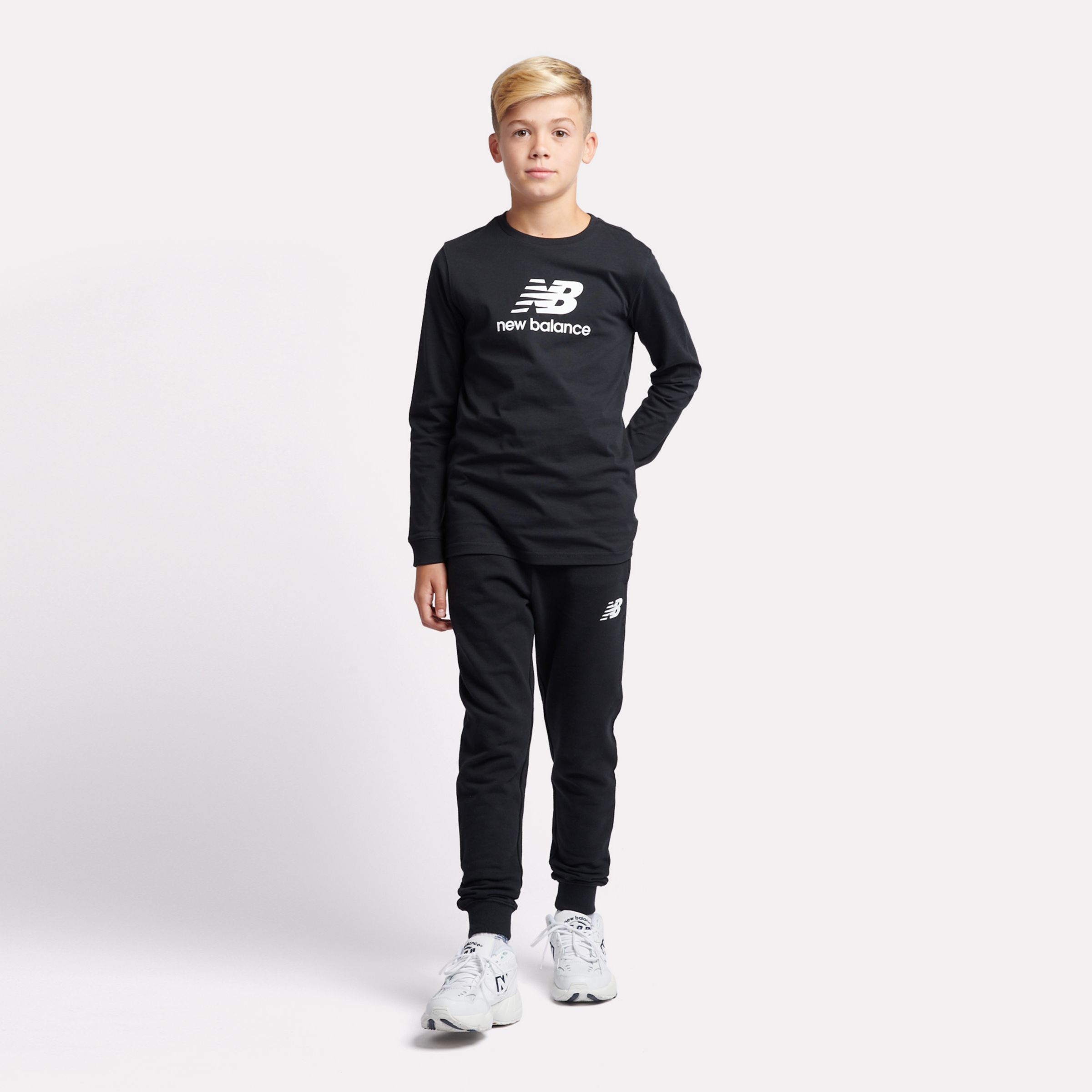 French Terry Stacked Logo Jogger