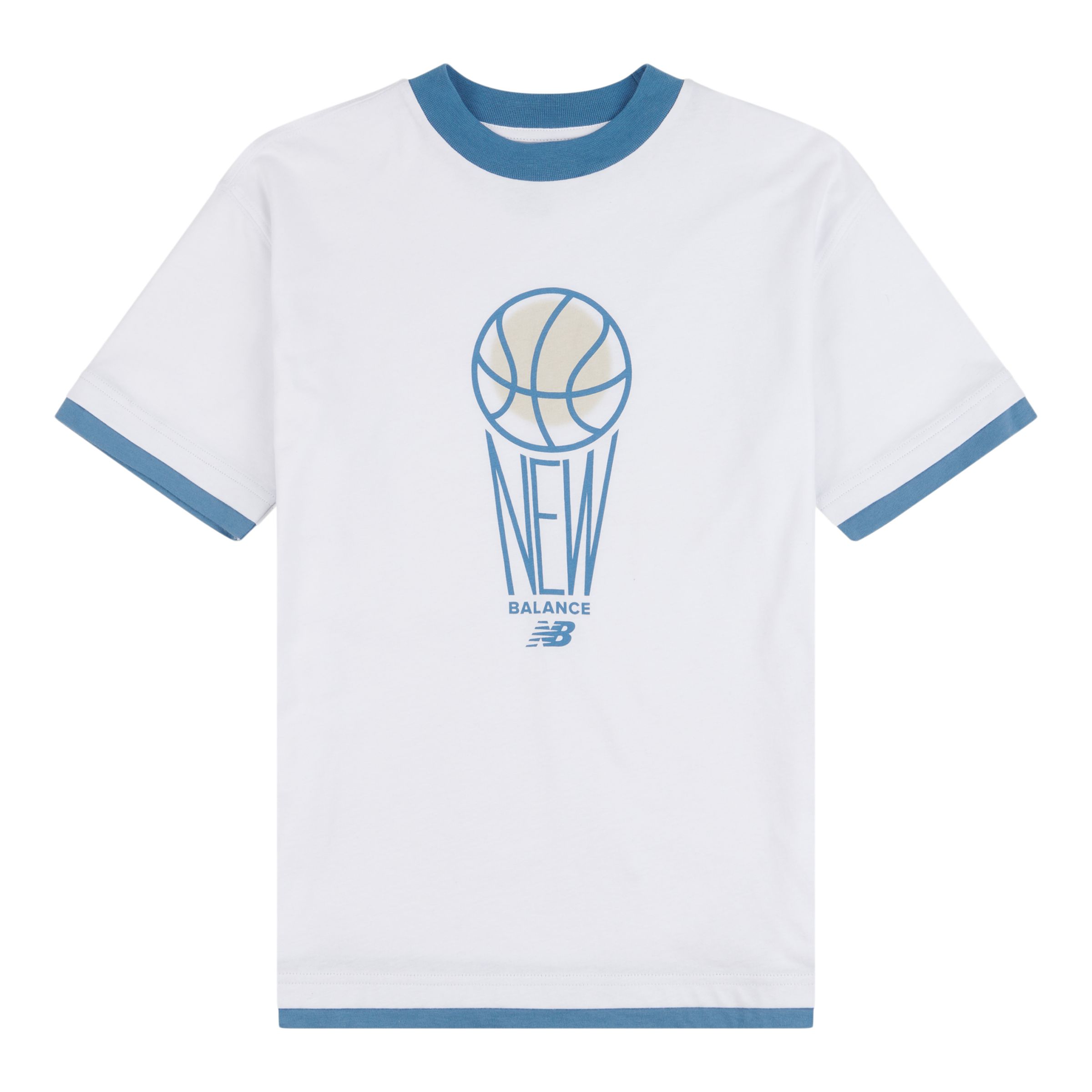 Hoops 圖案圓領上衣