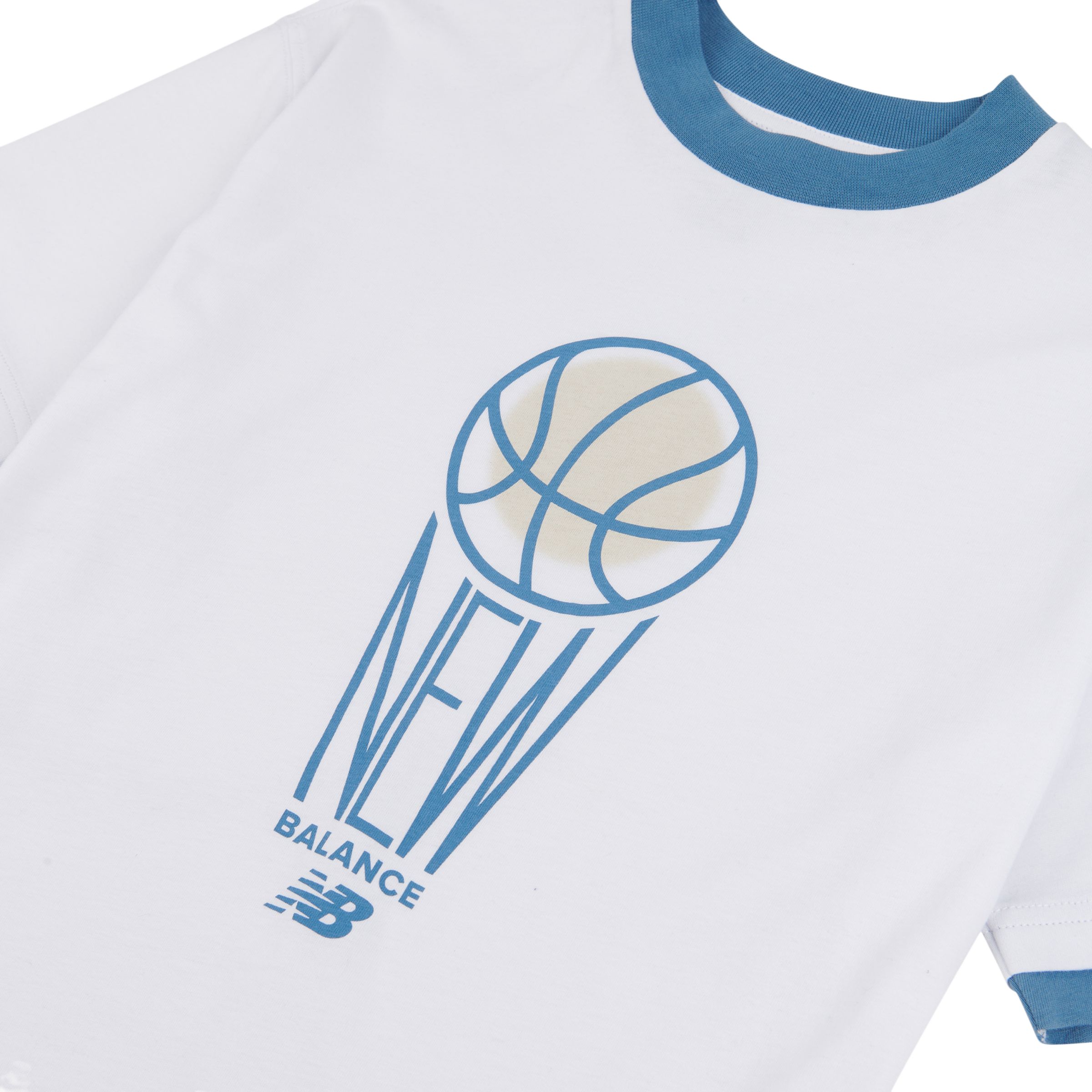 Hoops 圖案圓領上衣