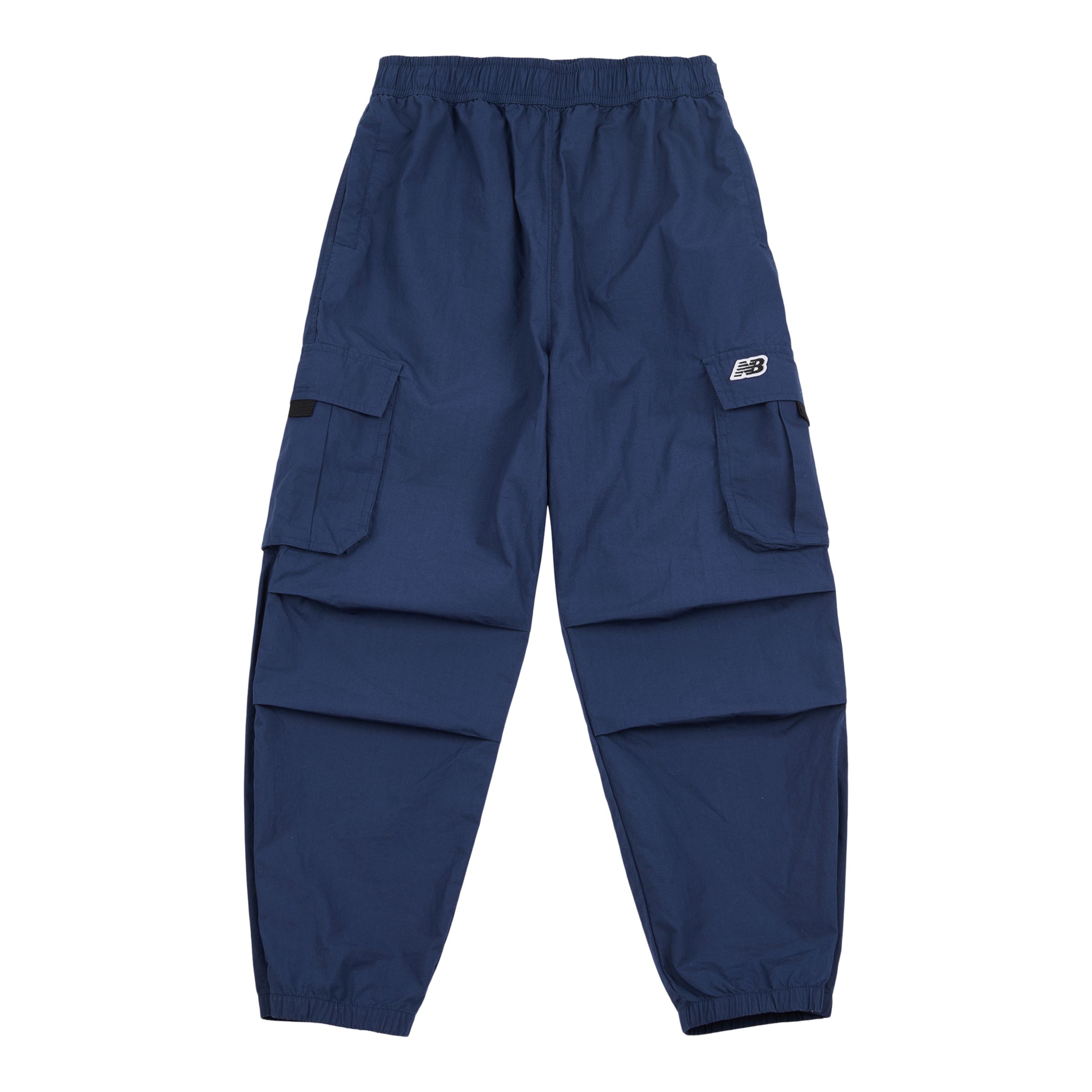 Shop New Balance Premium Parachute Trouser In Nb Navy