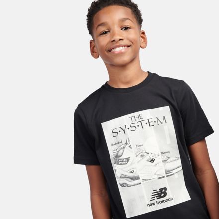 The System Graphic T-Shirt And Short Set