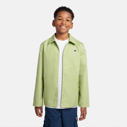 Premium Raglan Coach Jacket, EVERGLADE GREEN, LAKB0140EEN