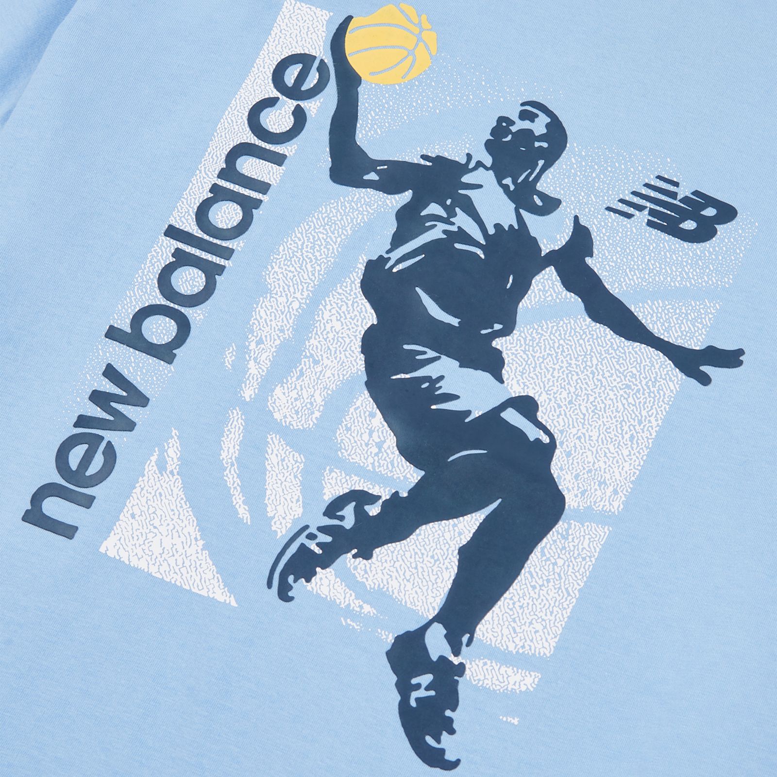 Детские футболки New Balance Hoops Layup Graphic Tee — фото 8