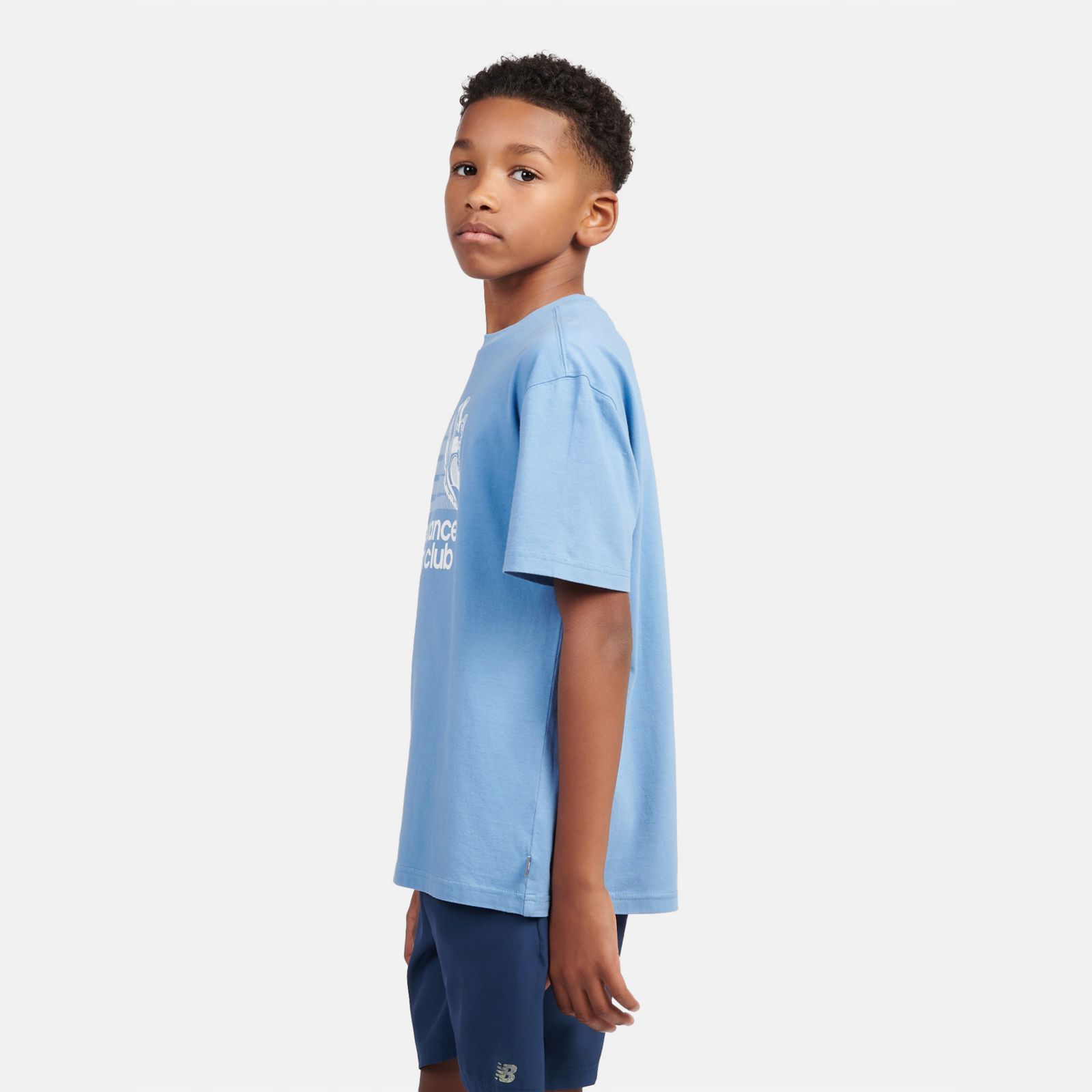 Детские футболки New Balance Running Club T-Shirt — фото 4