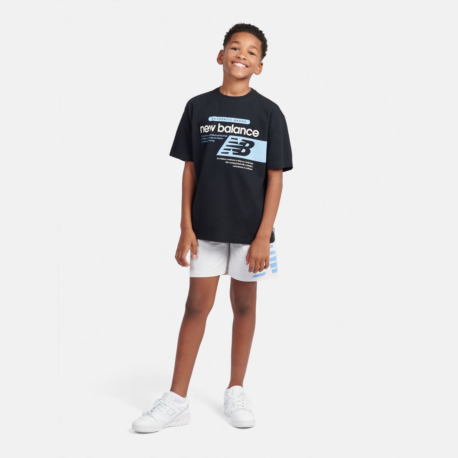 Детские футболки New Balance Athletics Relaxed Player Graphic T-Shirt — фото 2