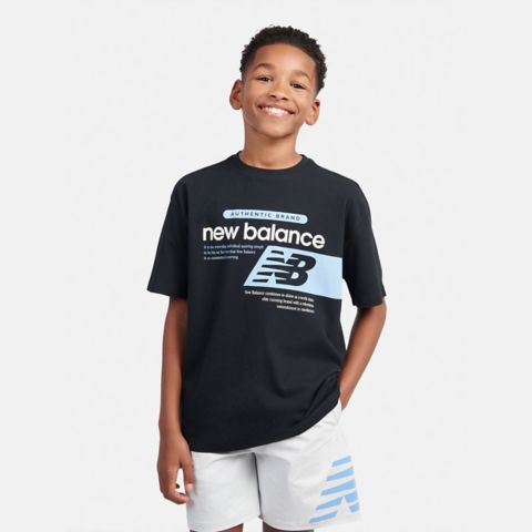 Детские футболки New Balance Athletics Relaxed Player Graphic T-Shirt