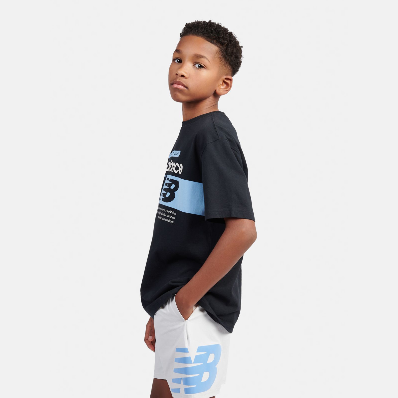 Детские футболки New Balance Athletics Relaxed Player Graphic T-Shirt — фото 5
