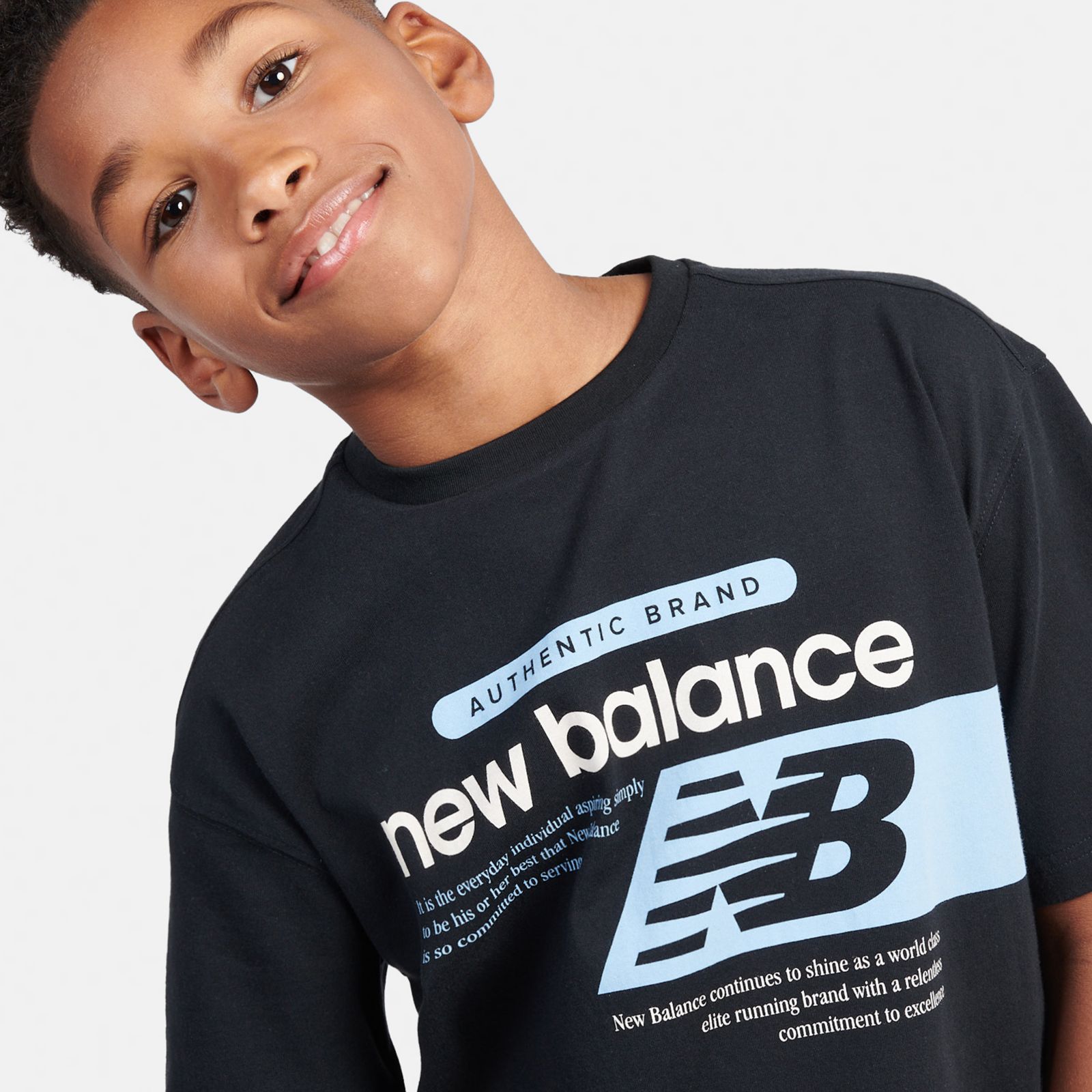 Детские футболки New Balance Athletics Relaxed Player Graphic T-Shirt — фото 3