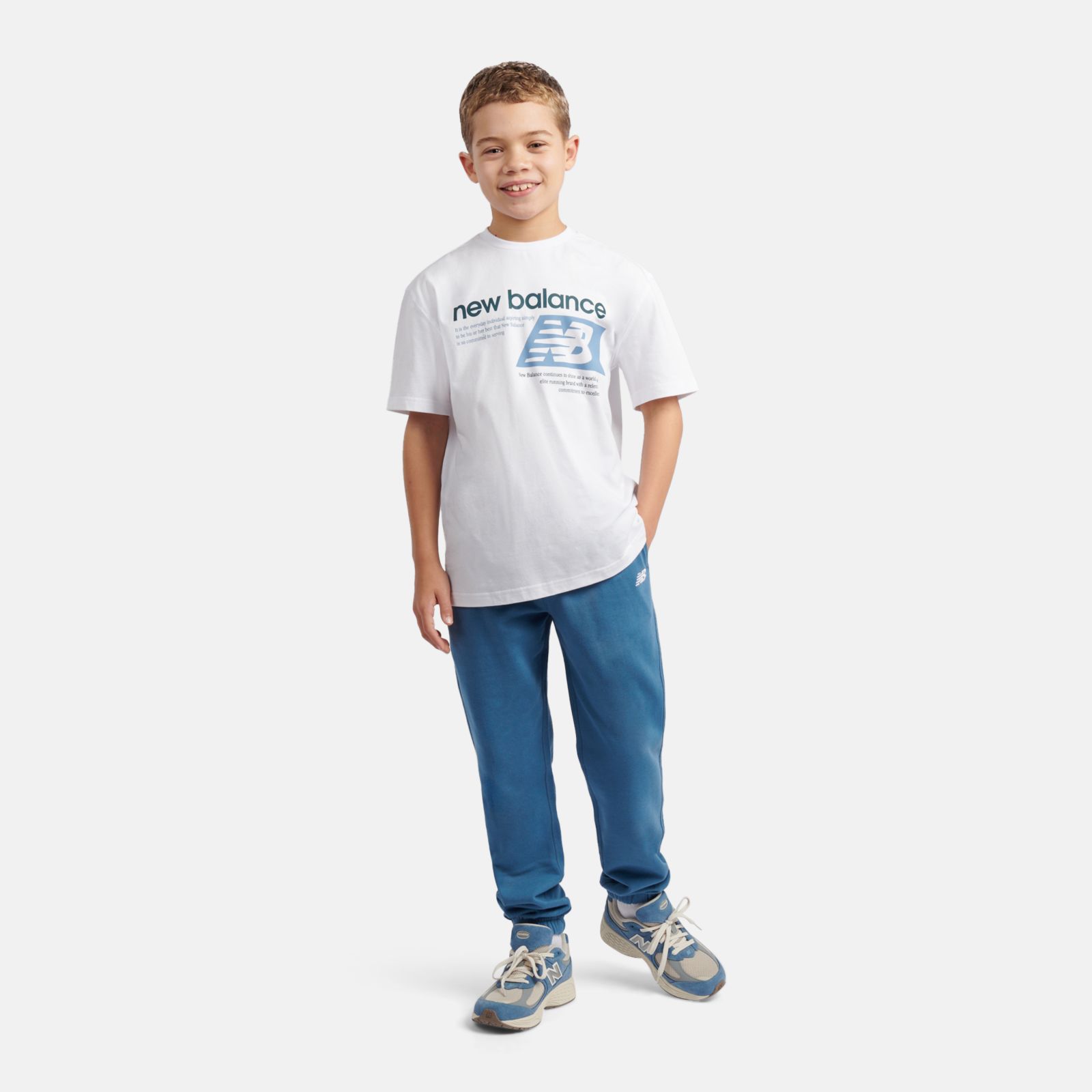 Детские футболки New Balance Athletics Relaxed Player Graphic T-Shirt — фото 2