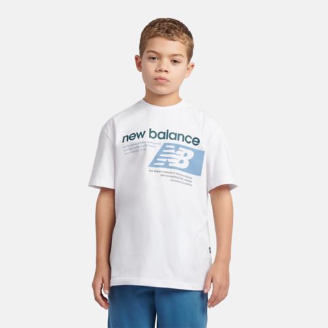 Детские футболки New Balance Athletics Relaxed Player Graphic T-Shirt