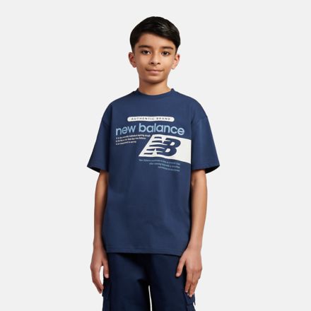 Athletics Relaxed Player Graphic T-Shirt, NB NAVY, LAKB0164NNY