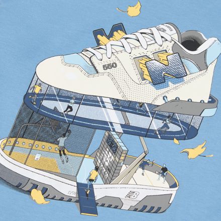 Fitness Centre Illustrated Graphic T-Shirt