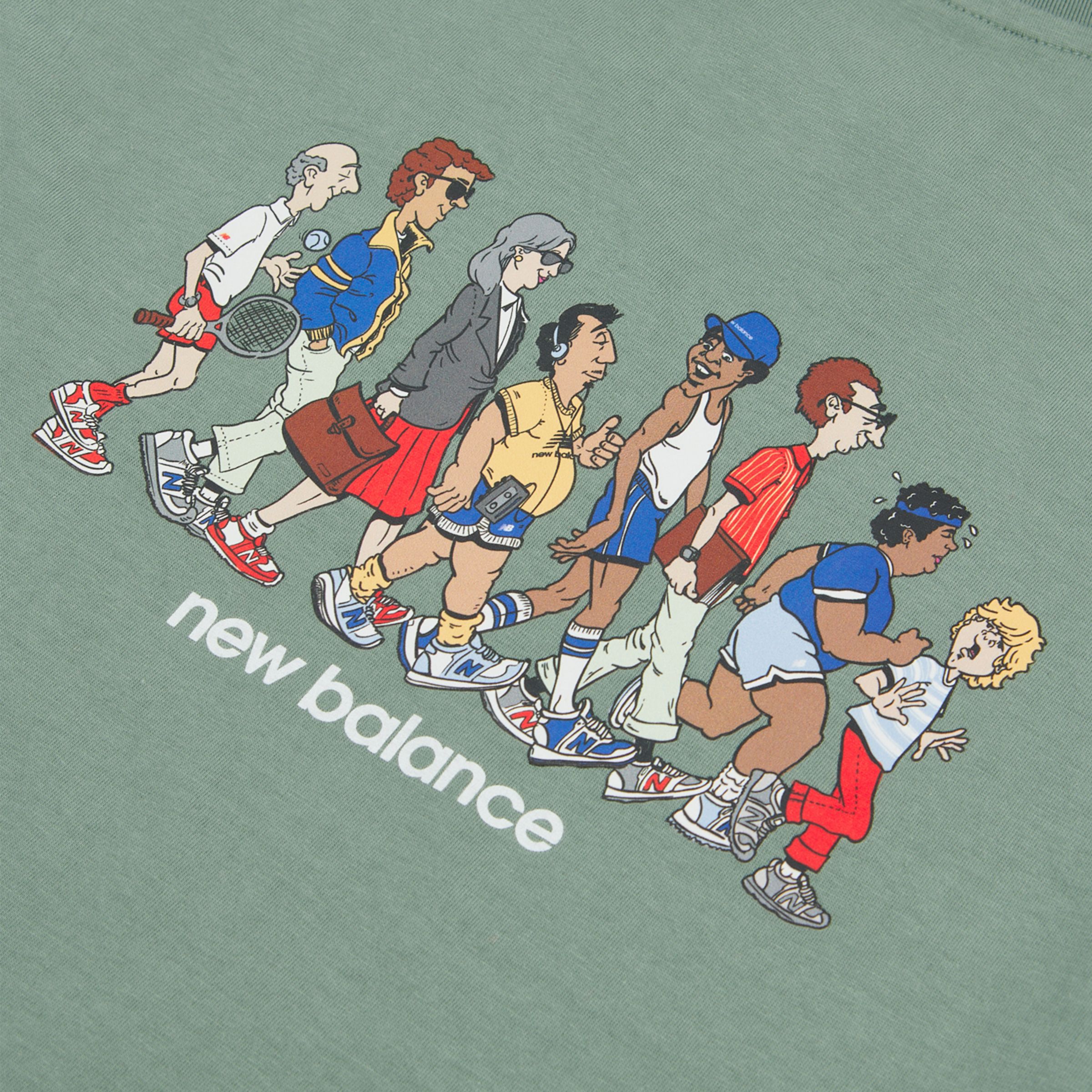 Back Graphic Queue T-Shirt