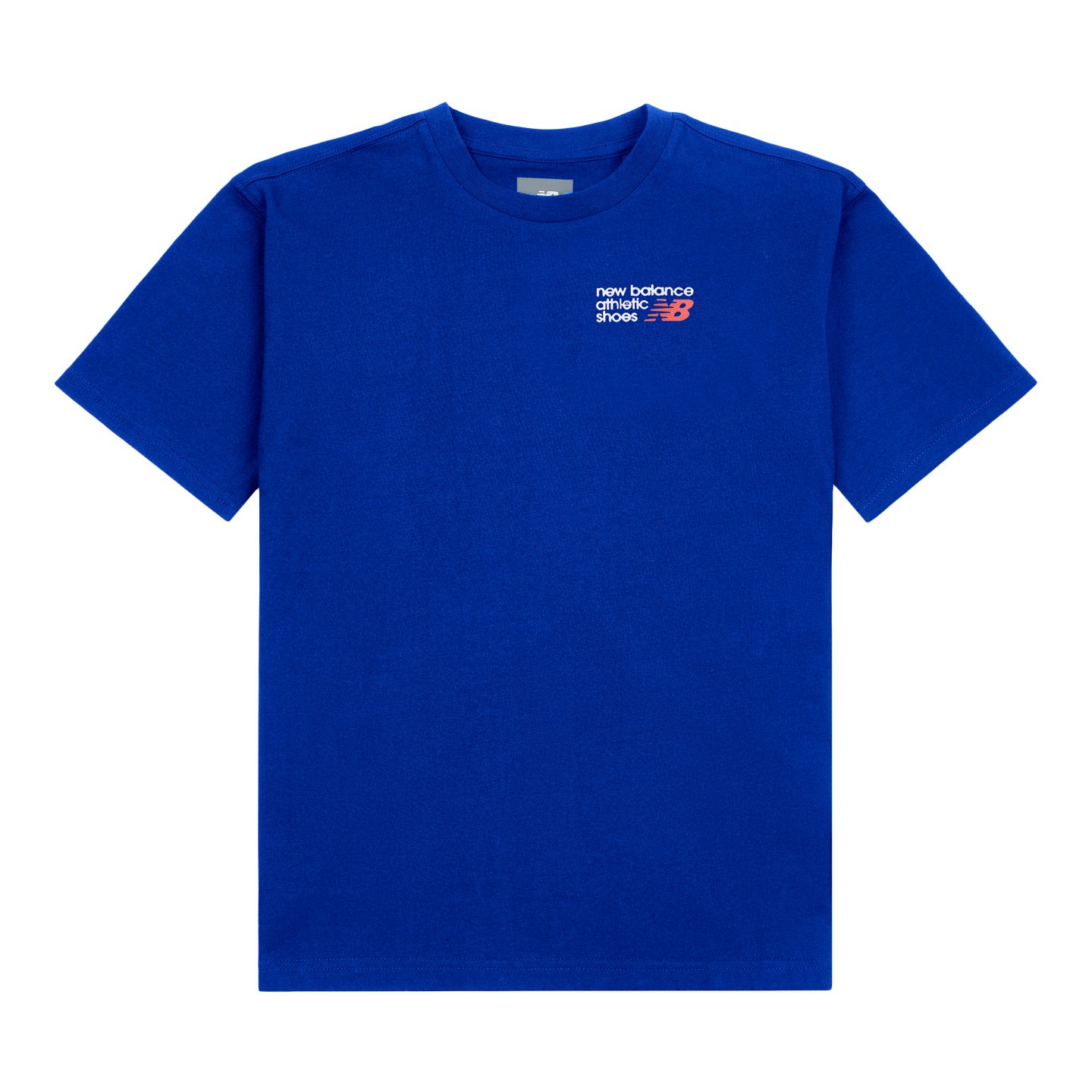 Детская футболка New Balance Athletic Shoes Back Graphic, цвет: Королевский синий — фото 5