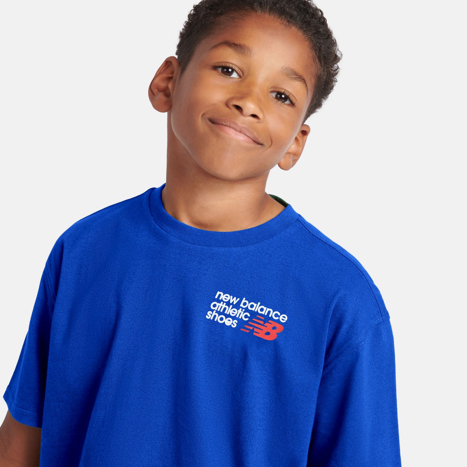 Обувь New Balance Athletic Shoes Back Graphic T-Shirt — фото 4