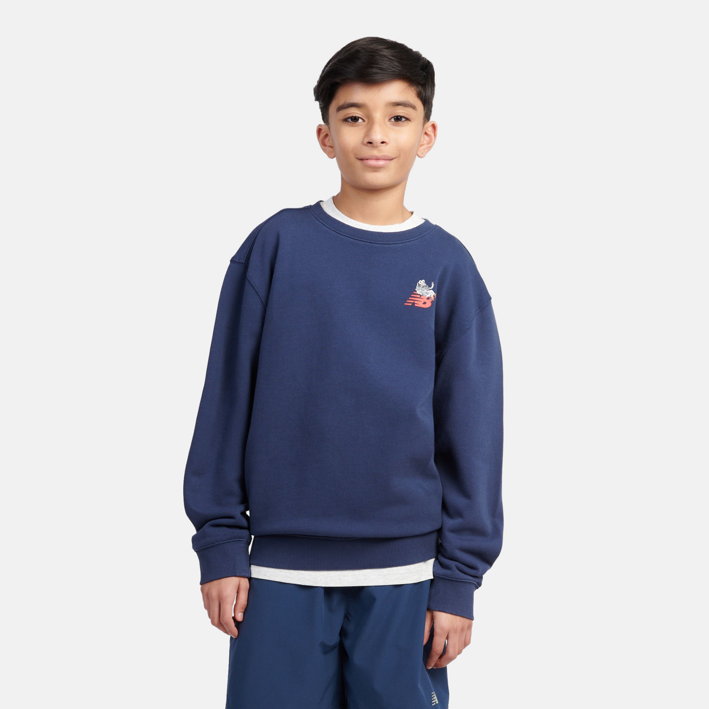 

New Balance Kids' Sneaker Guy Crew Blue - Blue