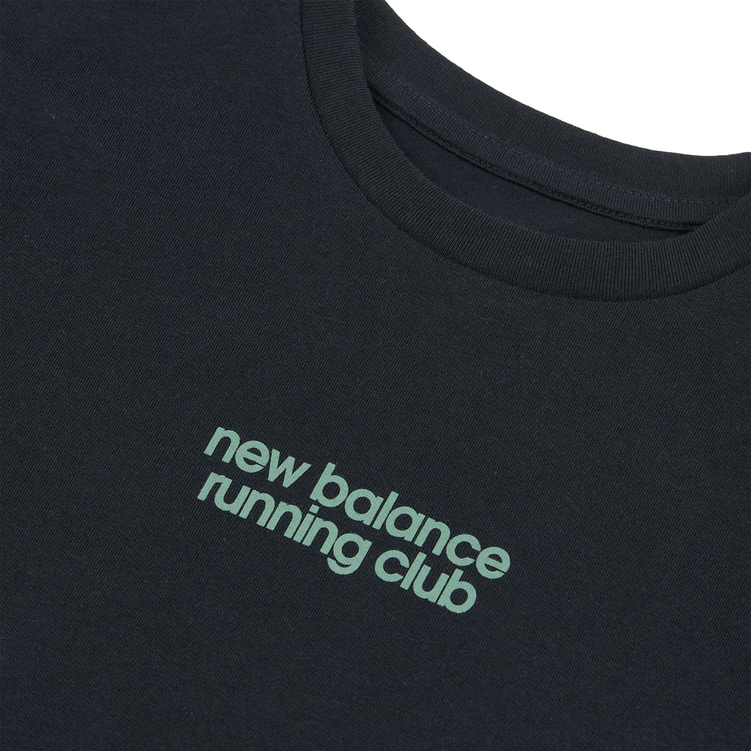 Running Club Sandwich Back Graphic 圖案圓領上衣