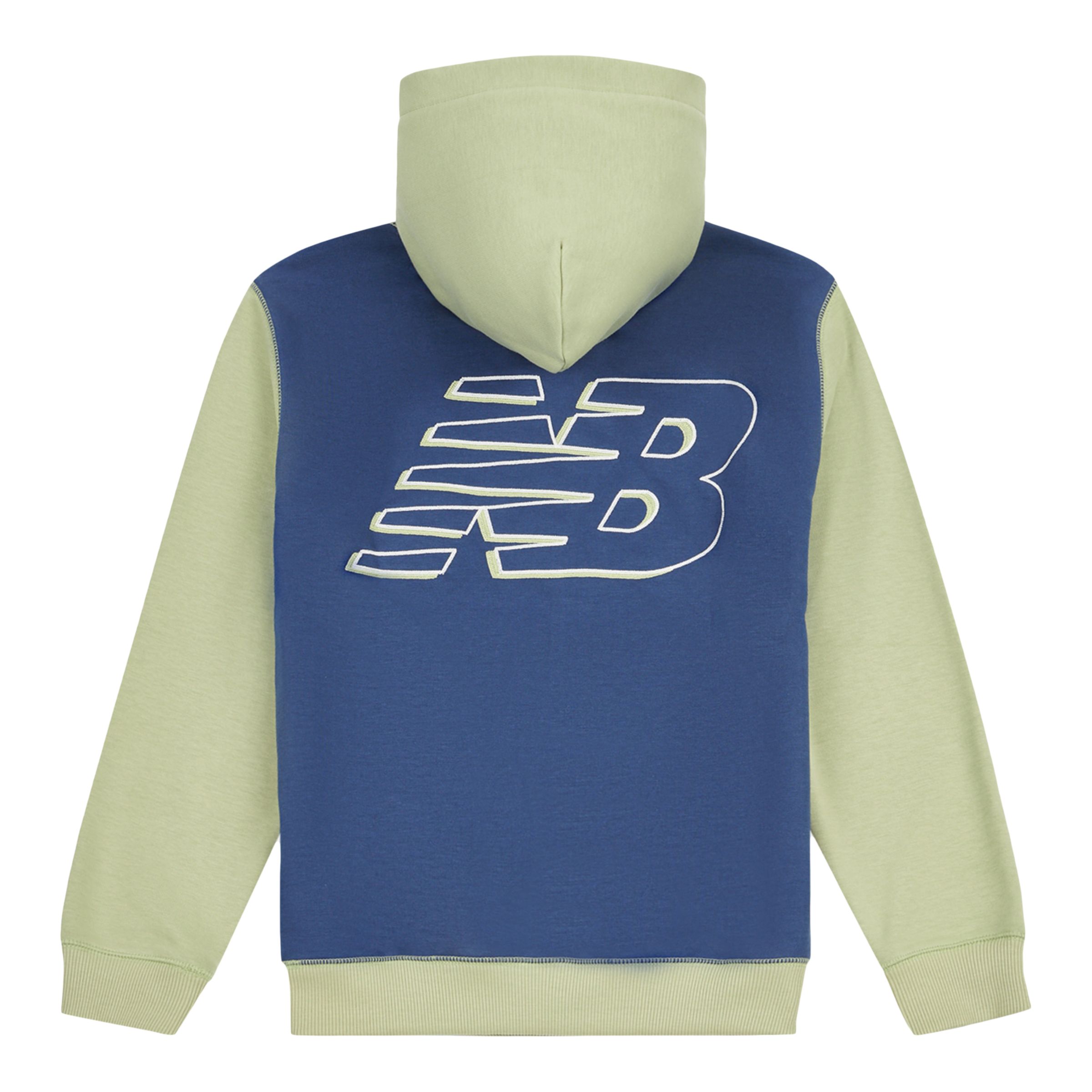 高級對比連帽衫