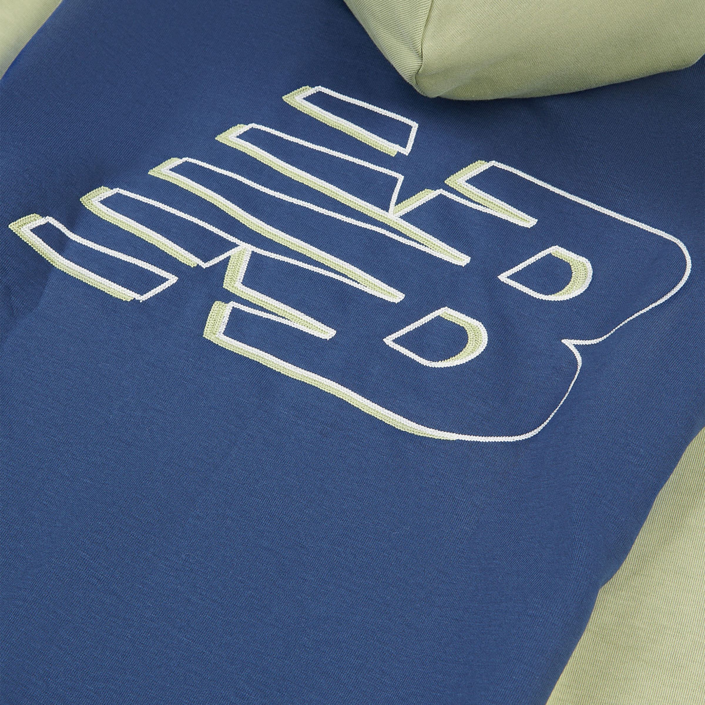 高級對比連帽衫