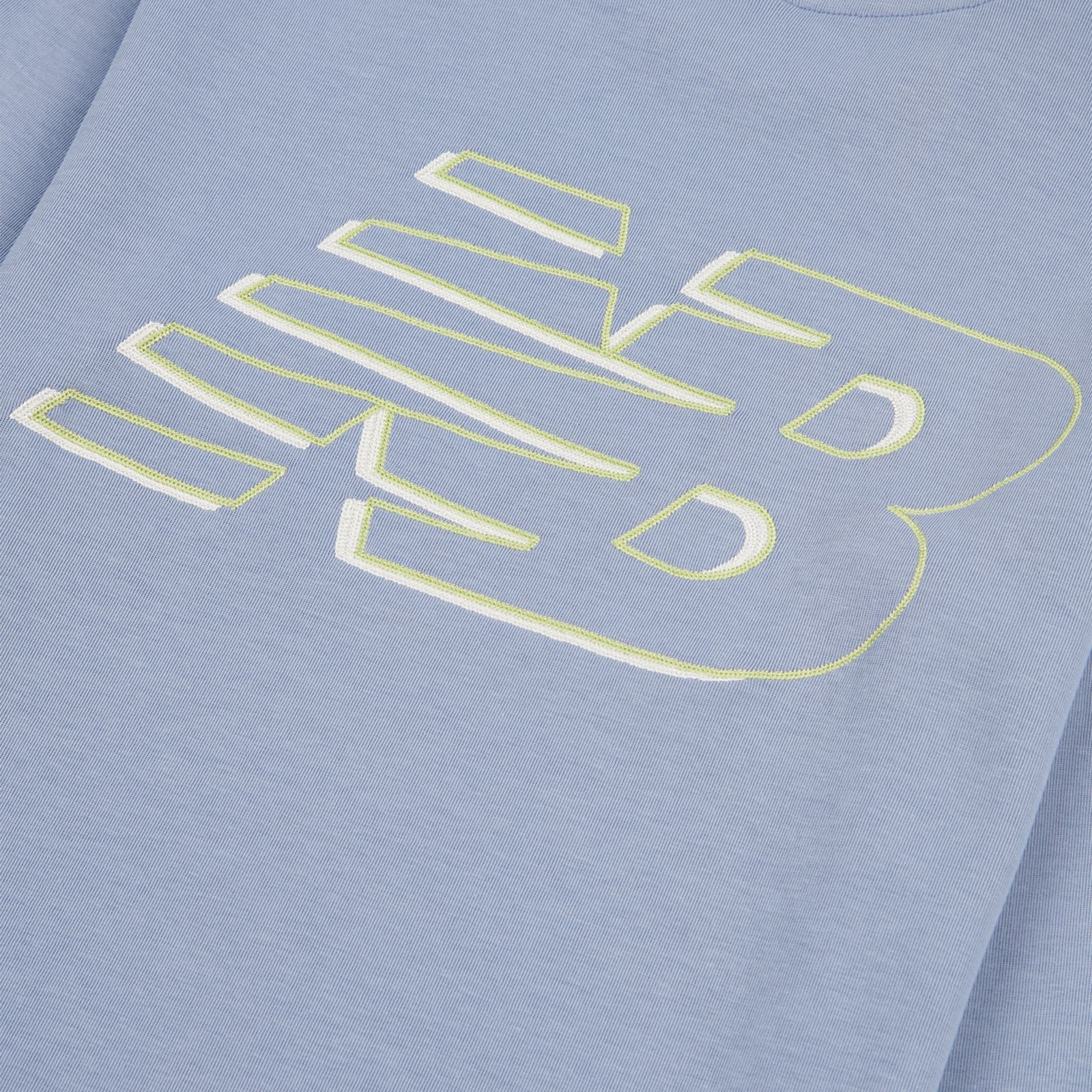 Детские футболки New Balance Premium Cross Neck T-Shirt — фото 8
