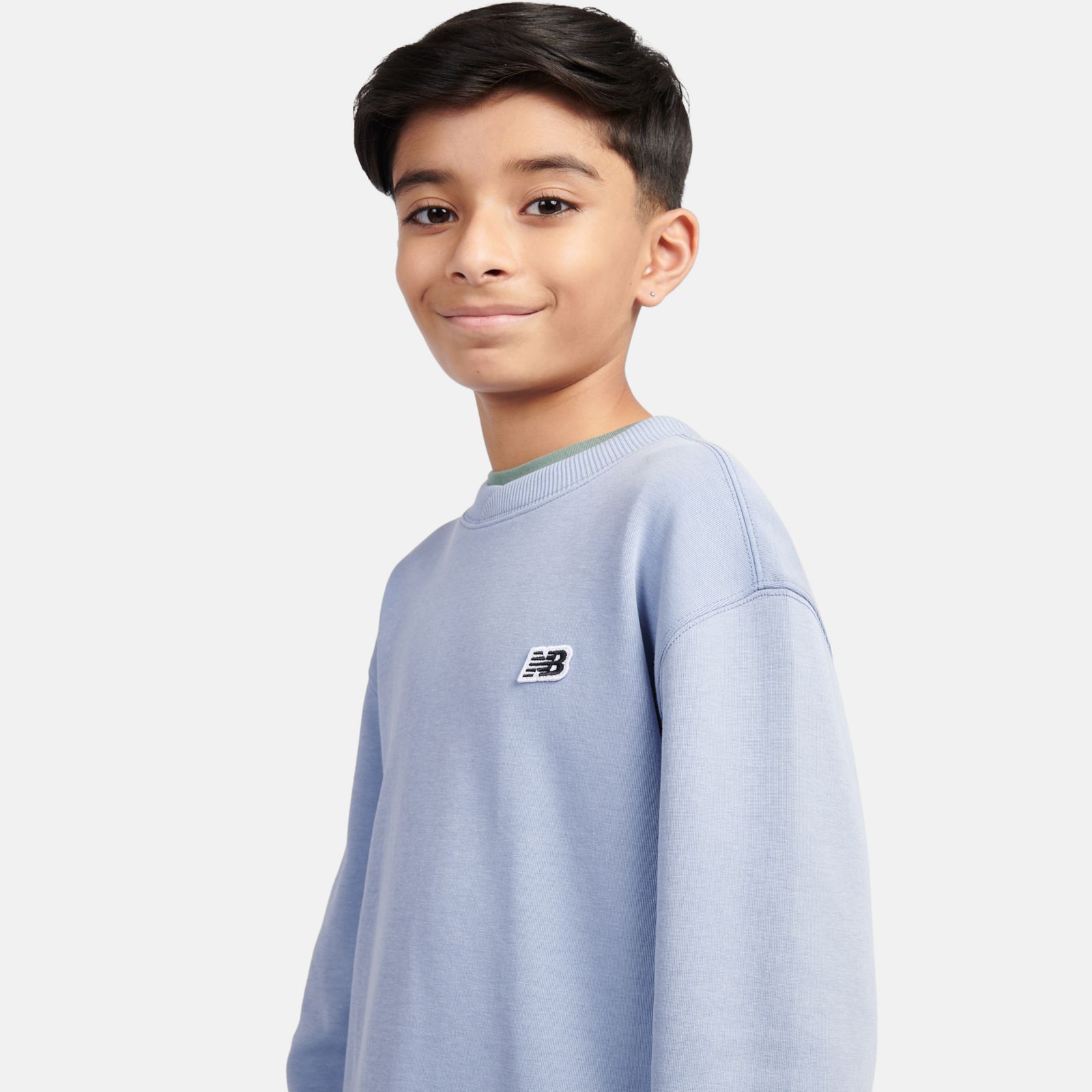 Детские футболки New Balance Premium Cross Neck T-Shirt — фото 4
