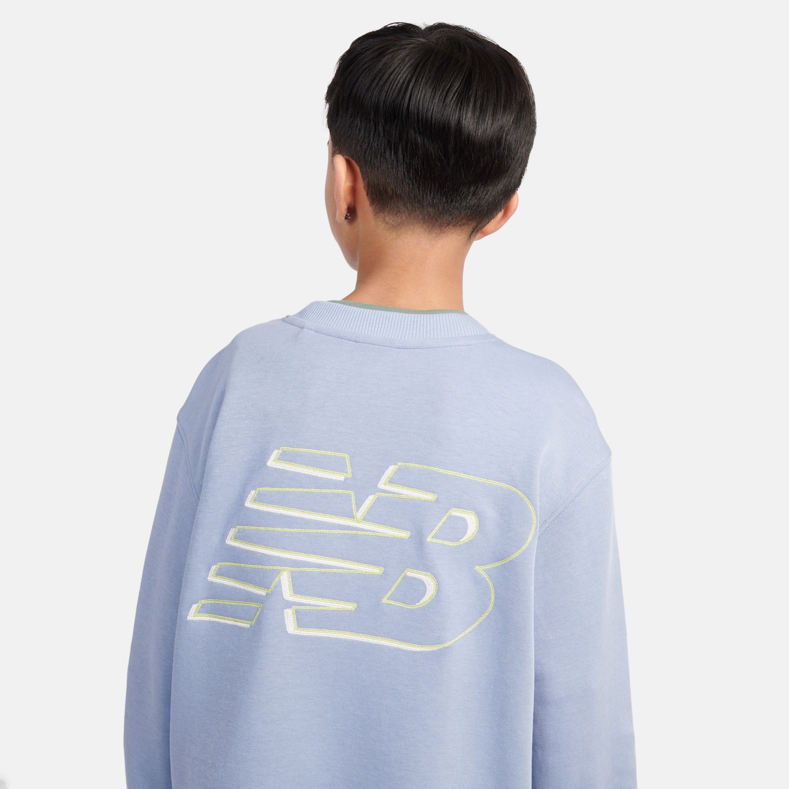Детские футболки New Balance Premium Cross Neck T-Shirt — фото 5