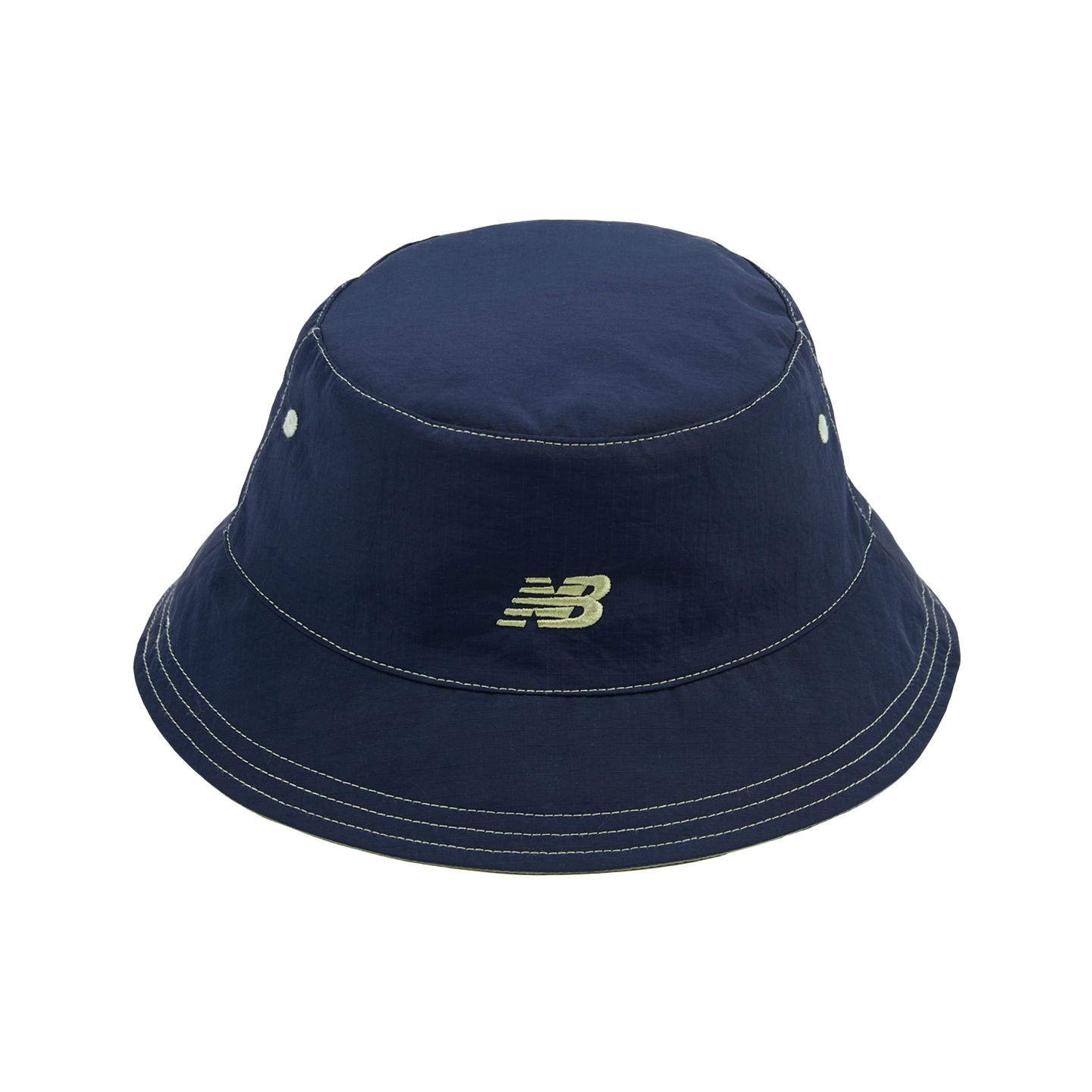 Детская панама New Balance Kids Reversible Bucket Hat, цвет: Тёмно-синий — фото 1