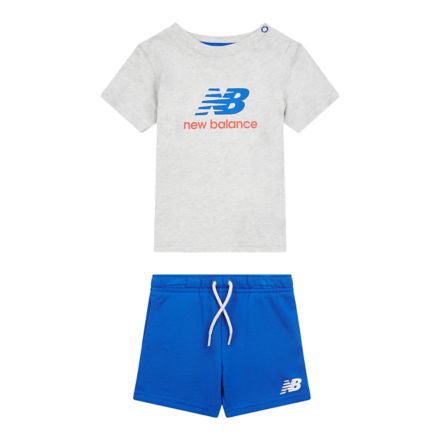 Ensemble t-shirt et short en jersey coloré