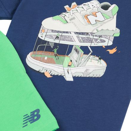 Fitness Centre Illustrated Tee & FT Short Set