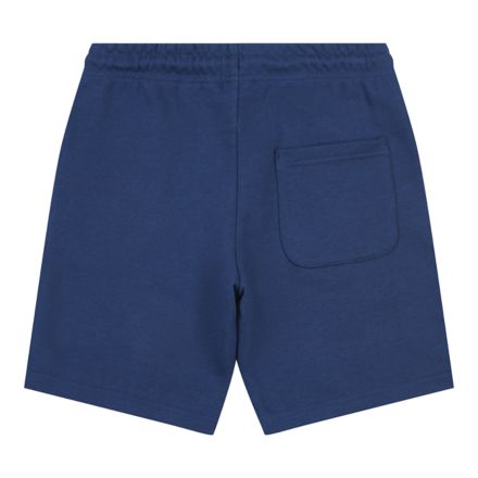 Brush Back Stacked Logo Shorts