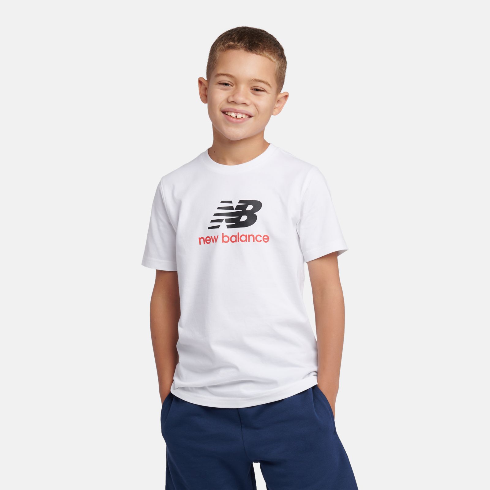 Jersey Stacked Logo T-Shirt