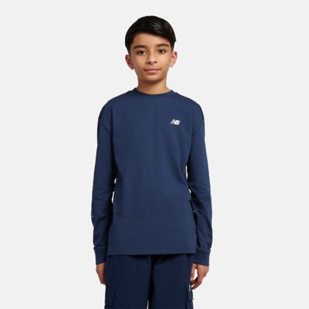 Athletics Inc Long Sleeve T-Shirt, NB NAVY, LAKB0255NNY