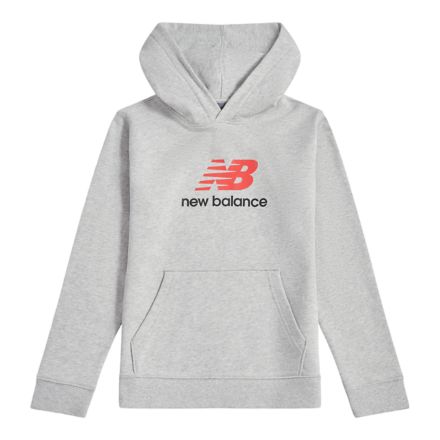 French Terry Stacked Logo Hoodie