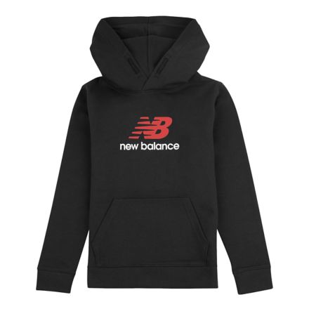 French Terry Stacked Logo Hoodie
