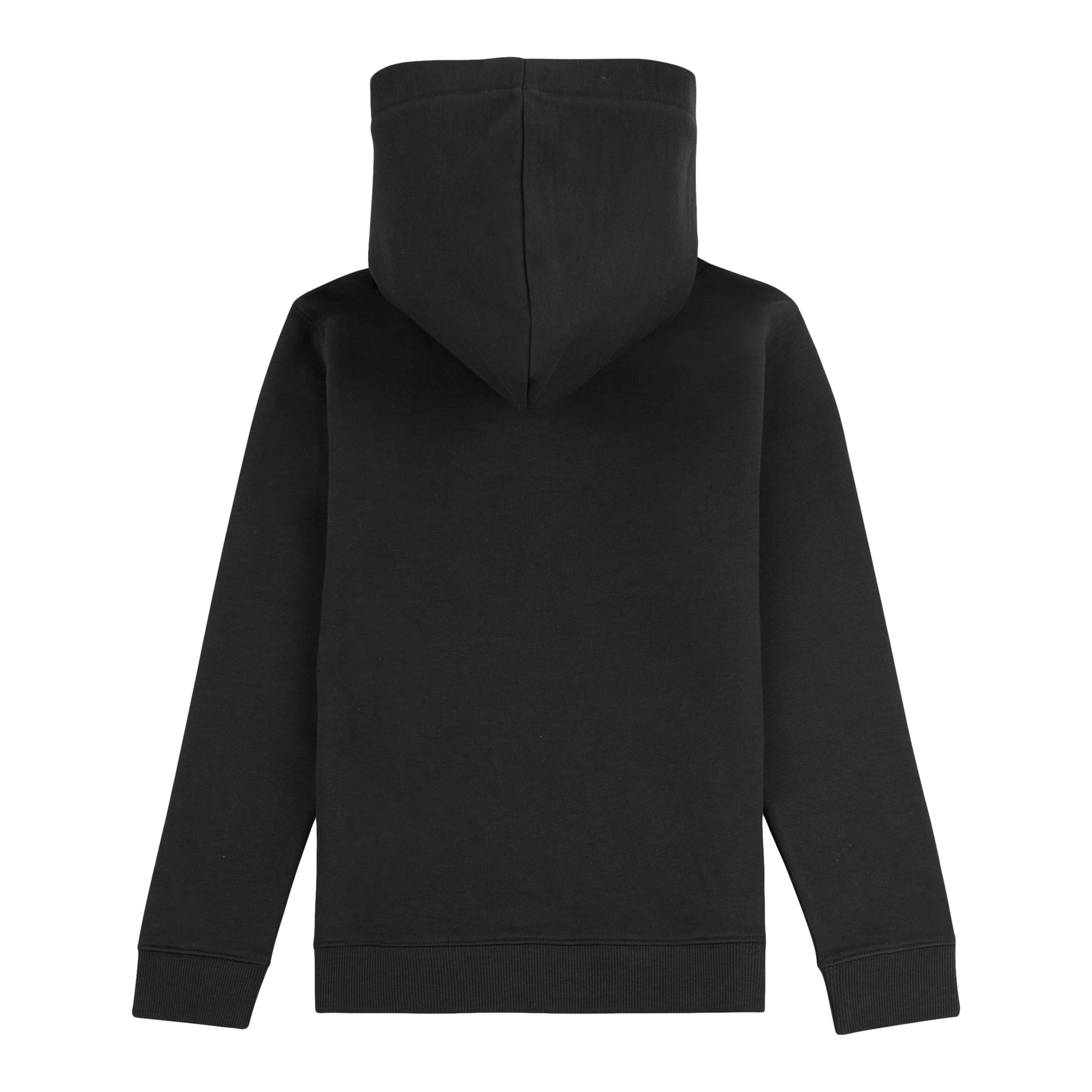 French Terry Stacked Logo Hoodie