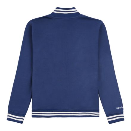 Double Knit Full Zip Funnel Top