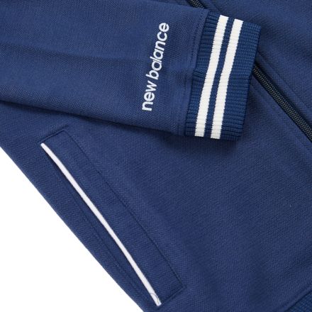 Double Knit Full Zip Funnel Top