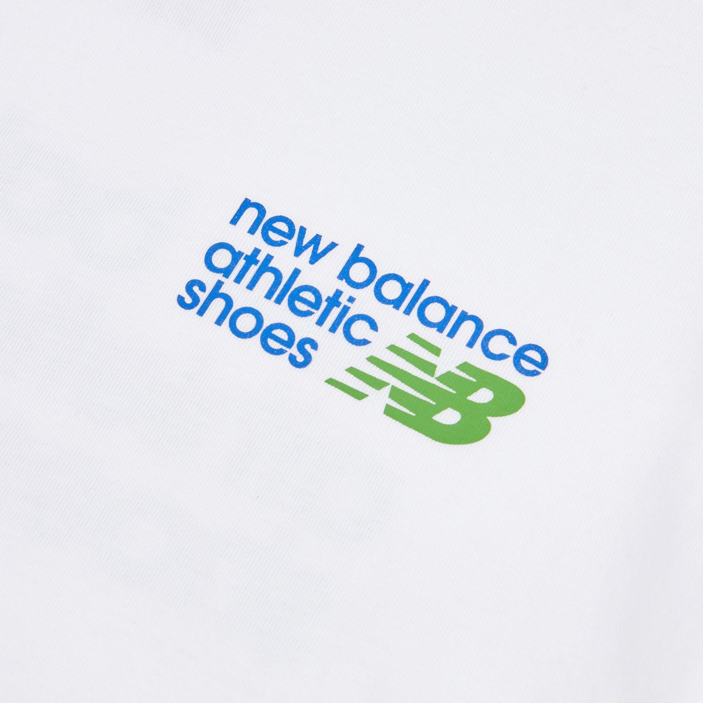 Детская футболка New Balance Athletics Premium Graphic, цвет: Яркий белый — фото 8