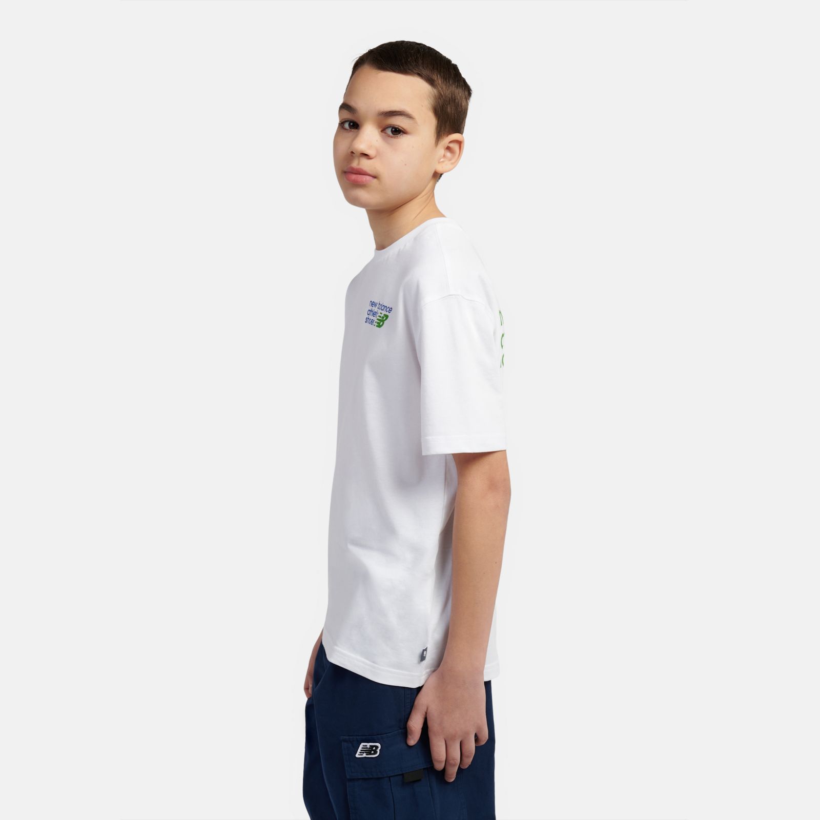 Детские футболки New Balance Athletics Premium Graphic T-Shirt — фото 4