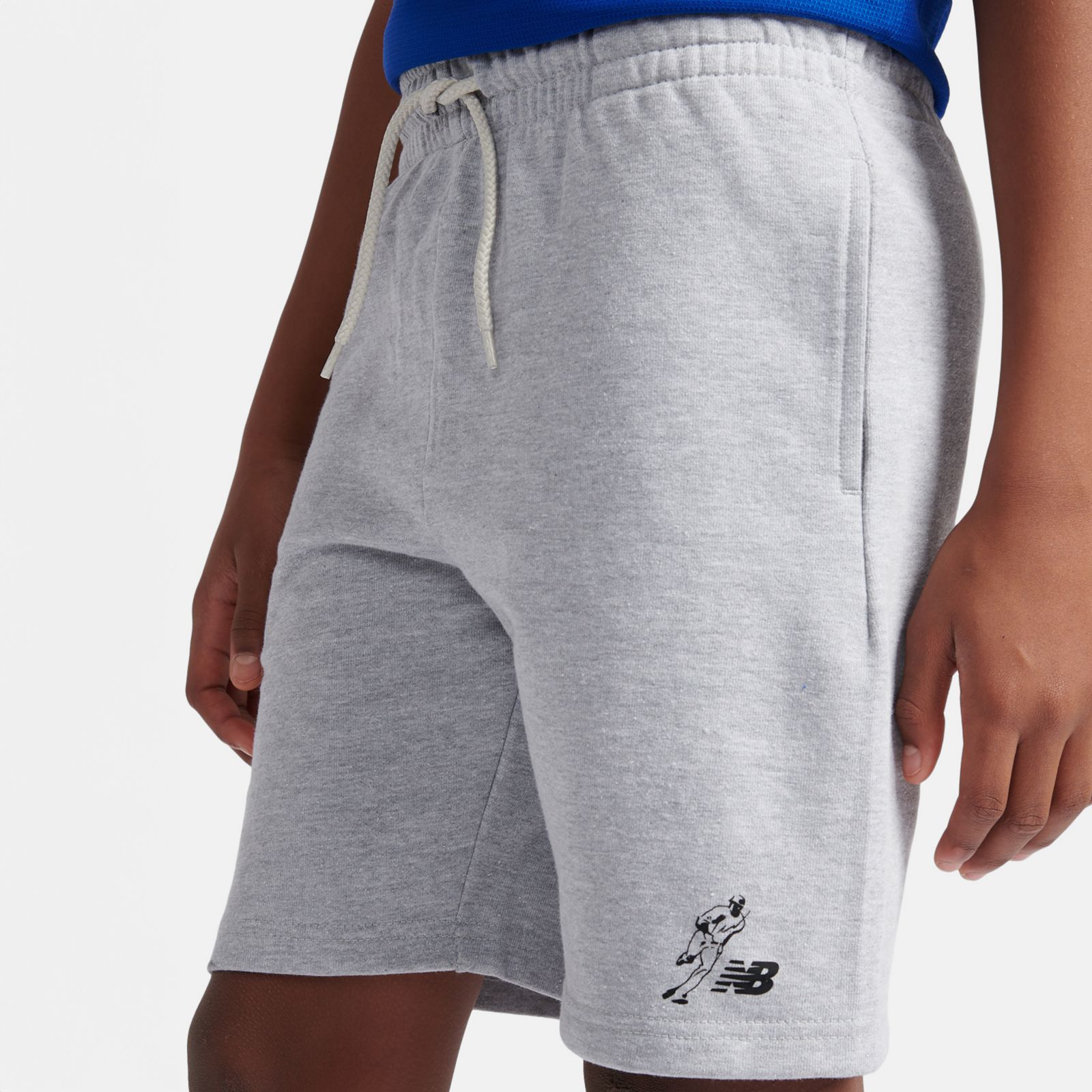 Детские худи New Balance Shohei Ohtani Kids Fleece Short — фото 3